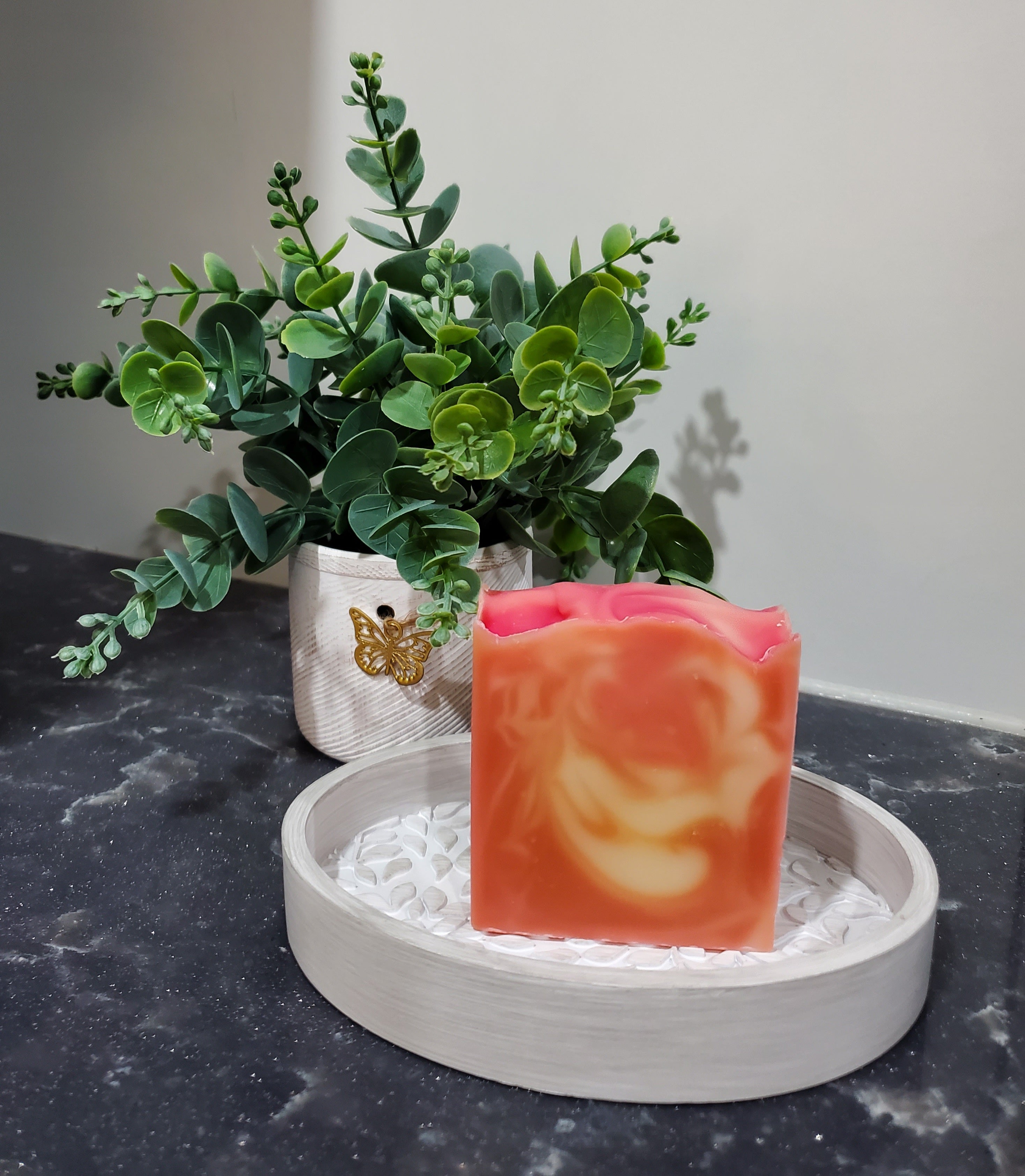 Grapefruit Rhubarb Soap