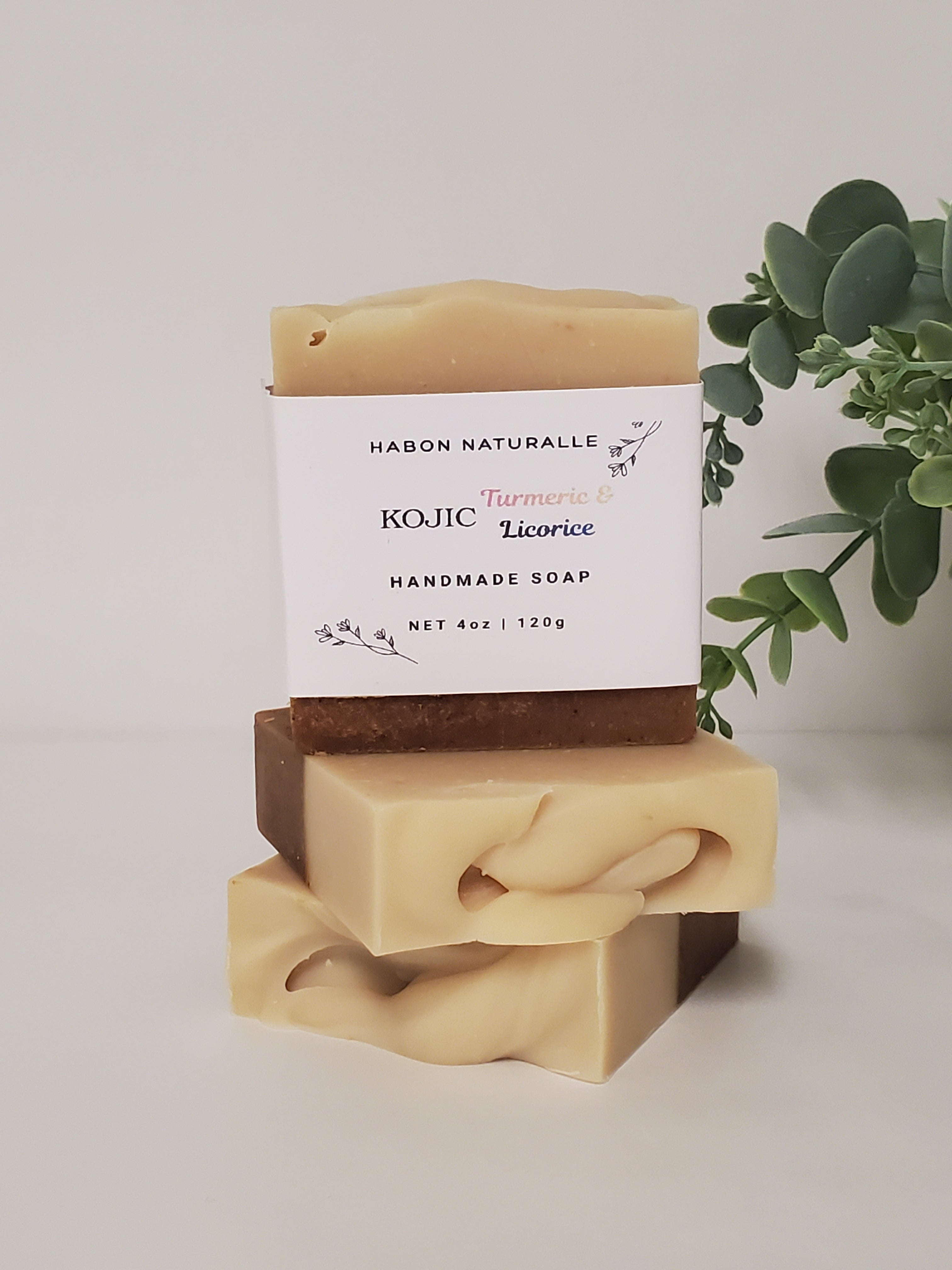 Kojic Turmeric and Licorice Soap